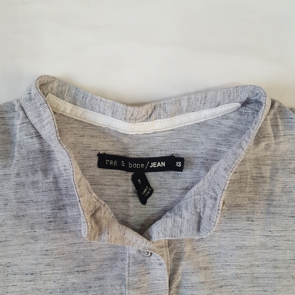 RAG & BONE /JEAN | Leeds Button Up Blouse | Sz. XS - Picture 7 of 9